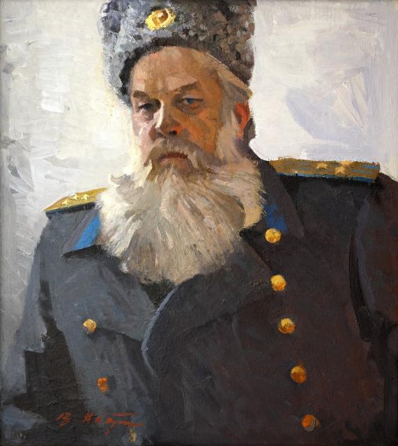 Хохрин В.П. Портрет полковника А.С.Лаврова. 1985